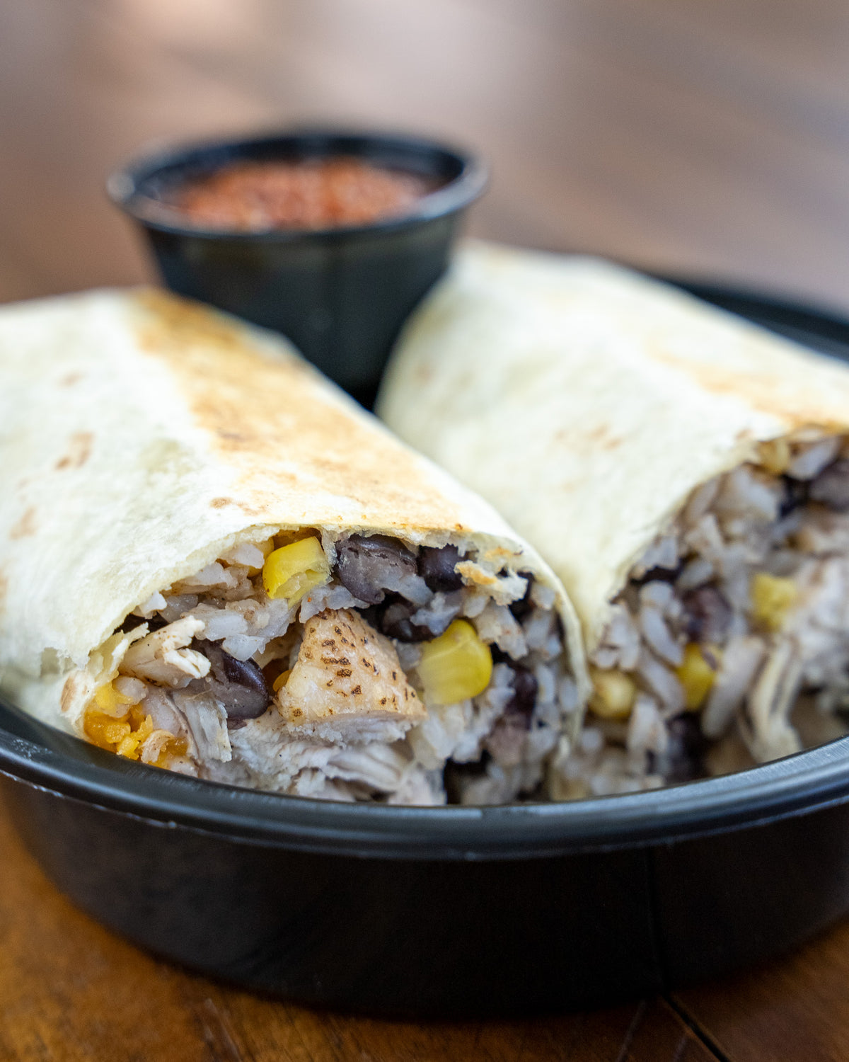 Tex-Mex Chicken Burrito