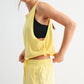 Pima Cotton Relaxed Side-Knot Tank