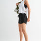 Pima Cotton Relaxed Side-Knot Tank
