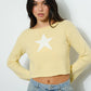 ARIA STAR KNIT TOP