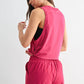 Pima Cotton Relaxed Side-Knot Tank