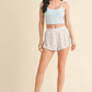 Scoop Neck Cami with Contour Seams