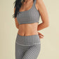 Gingham Print Aligned Performance High-Rise Leggings