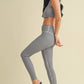 Gingham Print Aligned Performance High-Rise Leggings