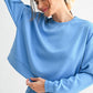 Luxe Sand Wash Rib Sweater