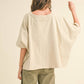 T3736   DYE AND WASH OVERSIZED TOP
