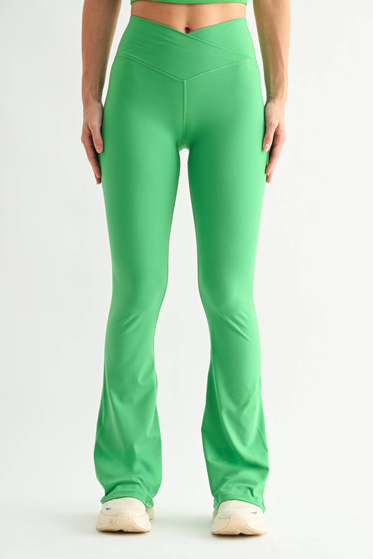 Venice Crossover Waist Yoga Pants