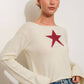 ARIA STAR KNIT TOP