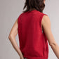 SLEEVELESS SWEATER VEST / WL26-13059