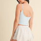 Scoop Neck Cami with Contour Seams