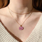 Pink WWJD Necklace Set