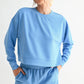 Luxe Sand Wash Rib Sweater