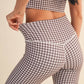 Gingham Print Aligned Performance High-Rise Leggings