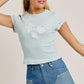 ROUND NECK SHORT SLEEVE TOP