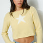 ARIA STAR KNIT TOP