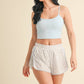 Scoop Neck Cami with Contour Seams