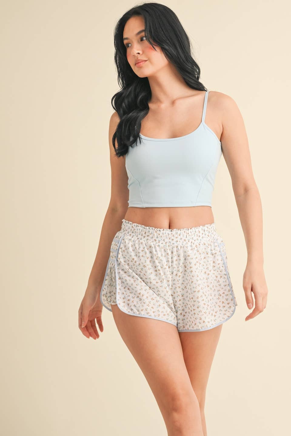 Scoop Neck Cami with Contour Seams
