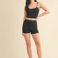 Scoop Neck Cami with Contour Seams