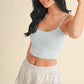 Scoop Neck Cami with Contour Seams