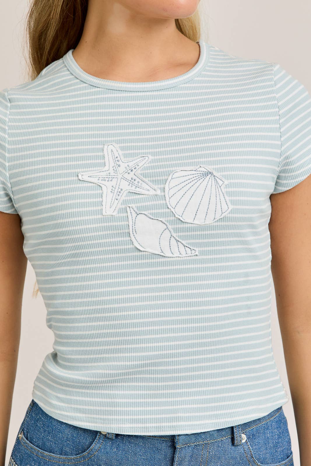 ROUND NECK SHORT SLEEVE TOP