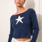 ARIA STAR KNIT TOP