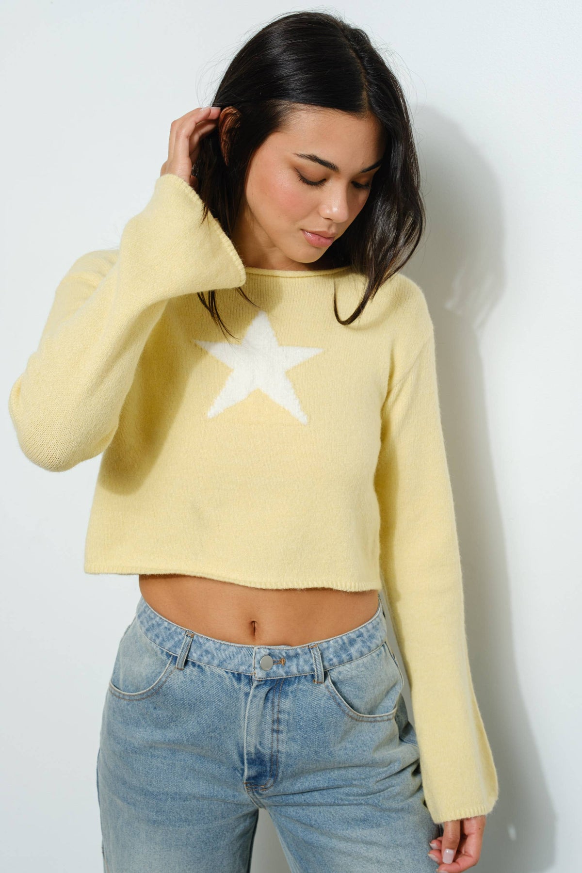 ARIA STAR KNIT TOP