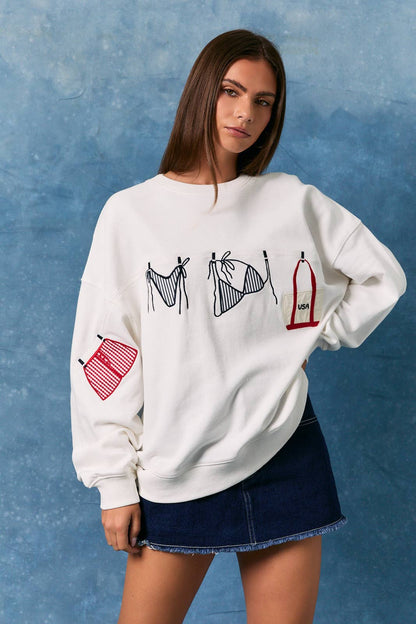 SWEATSHIRTS WITH CUTE GRAPHICS ON FRONT