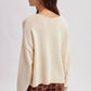 ROLL NECK POCKET SWEATER / WL26-12577