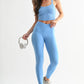 Venice Crossover Waist Leggings