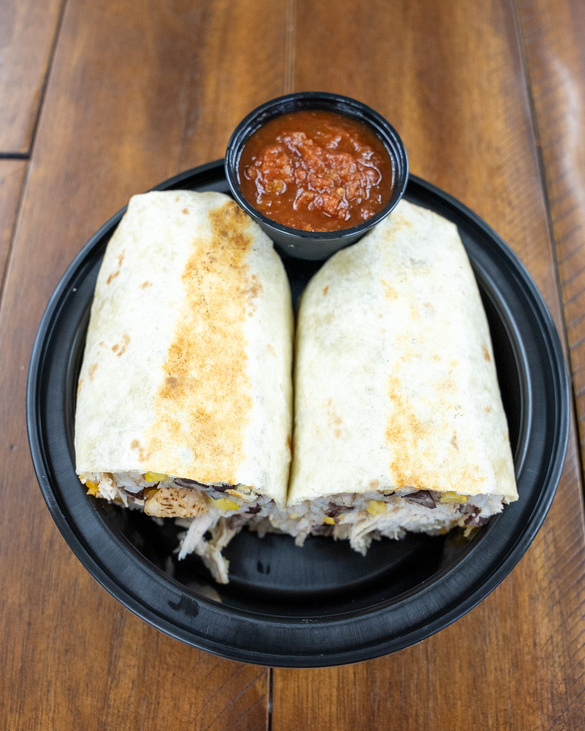 Tex-Mex Chicken Burrito