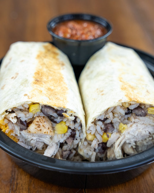 Tex-Mex Chicken Burrito