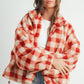 Fall Drop Shoulder Plaid Fall Jacket - BMJ7504