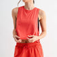 Pima Cotton Relaxed Side-Knot Tank