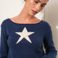 ARIA STAR KNIT TOP