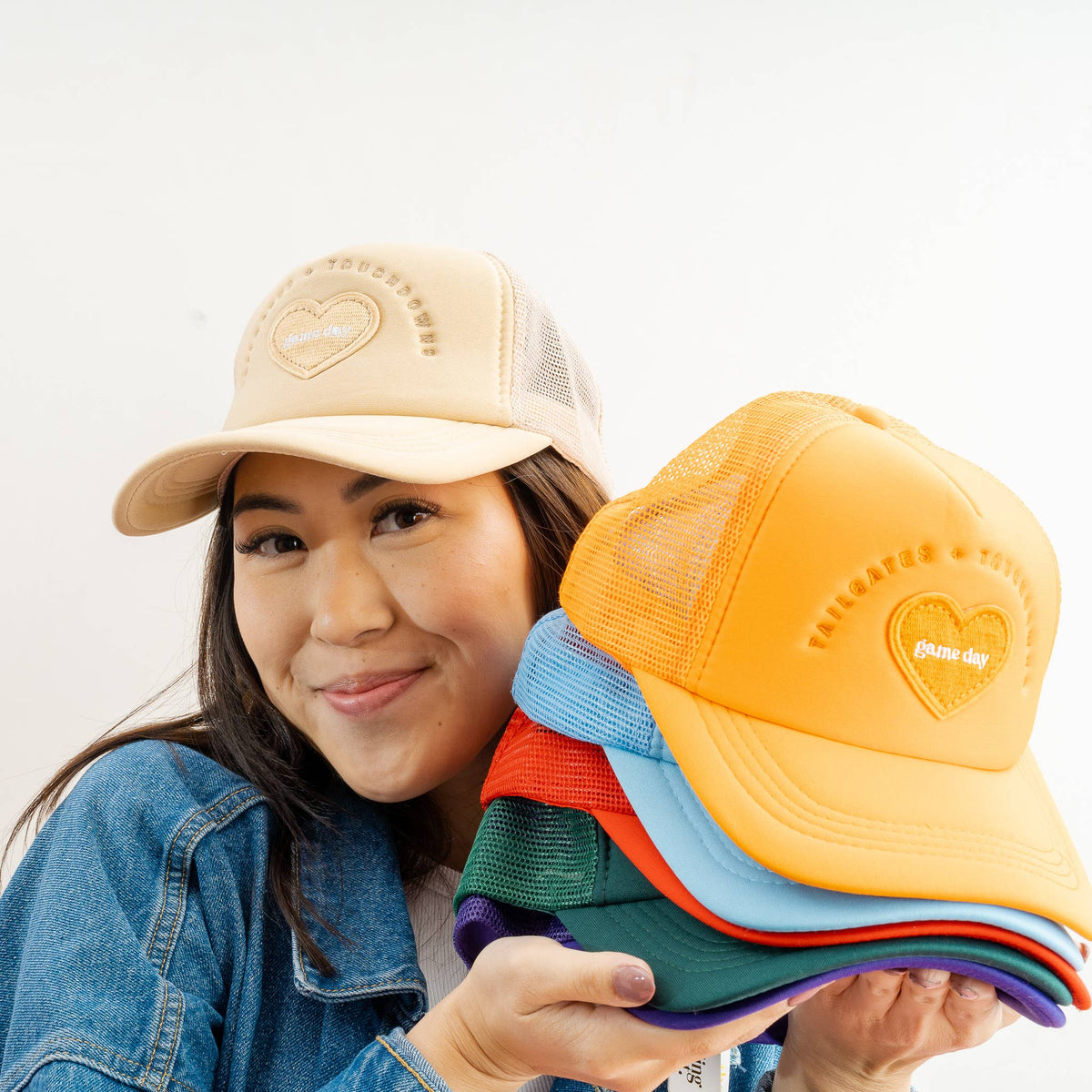 Game Day Trucker Hat - GREEN