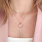 Pink WWJD Necklace Set