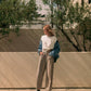 P6171   CHEETAH PRINT BARREL PANTS