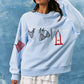 SWEATSHIRTS WITH CUTE GRAPHICS ON FRONT