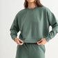 Luxe Sand Wash Rib Sweater
