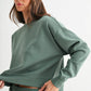 Luxe Sand Wash Rib Sweater