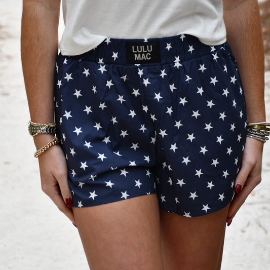 LM-SH-1002 NAVY STAR BOXER SHORT