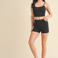 Scoop Neck Cami with Contour Seams