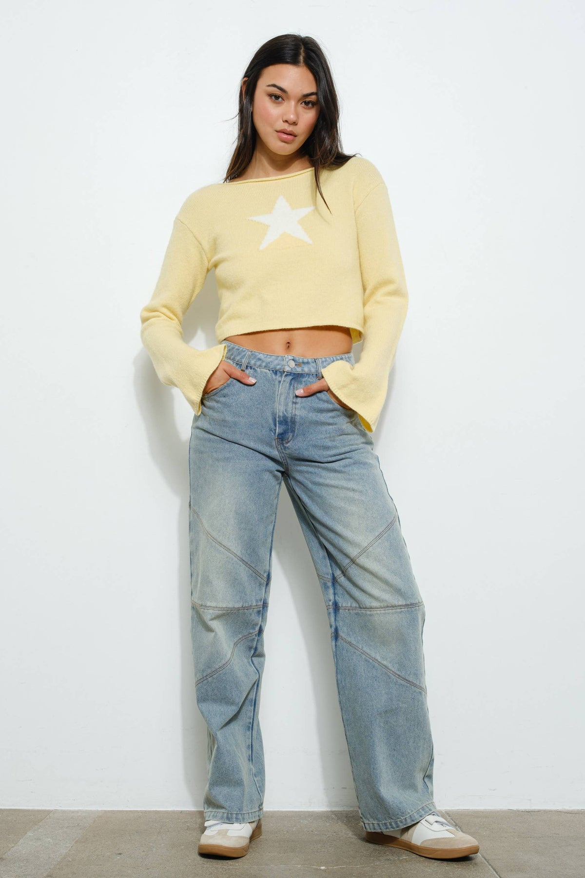 ARIA STAR KNIT TOP