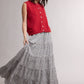 SLEEVELESS SWEATER VEST / WL26-13059