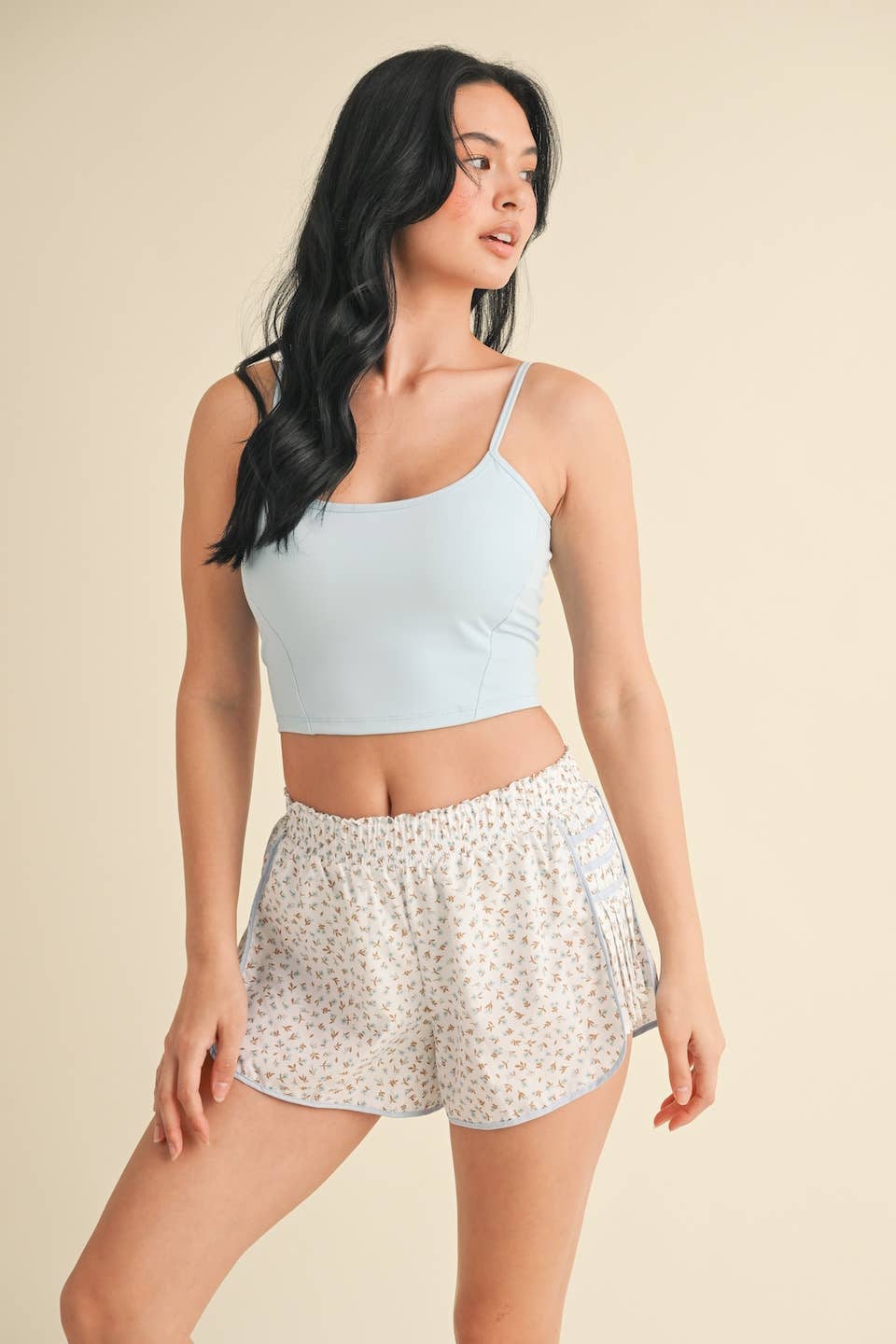 Scoop Neck Cami with Contour Seams