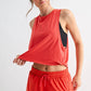 Pima Cotton Relaxed Side-Knot Tank