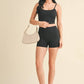 Scoop Neck Cami with Contour Seams