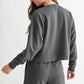 Luxe Sand Wash Rib Sweater